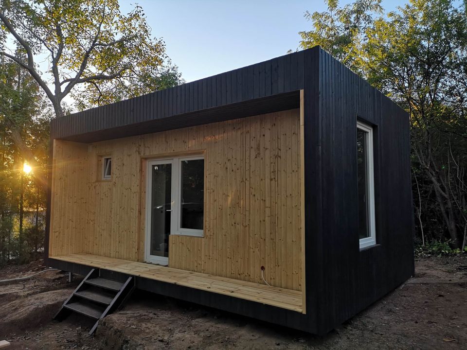 Casa móvil preparada para el invierno