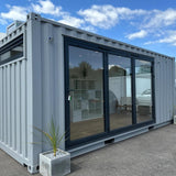 Oficina de Jardín 20x8ft CONVERSION DE CONTENEDOR DE TRANSPORTE A MEDIDA | Edificio Portátil