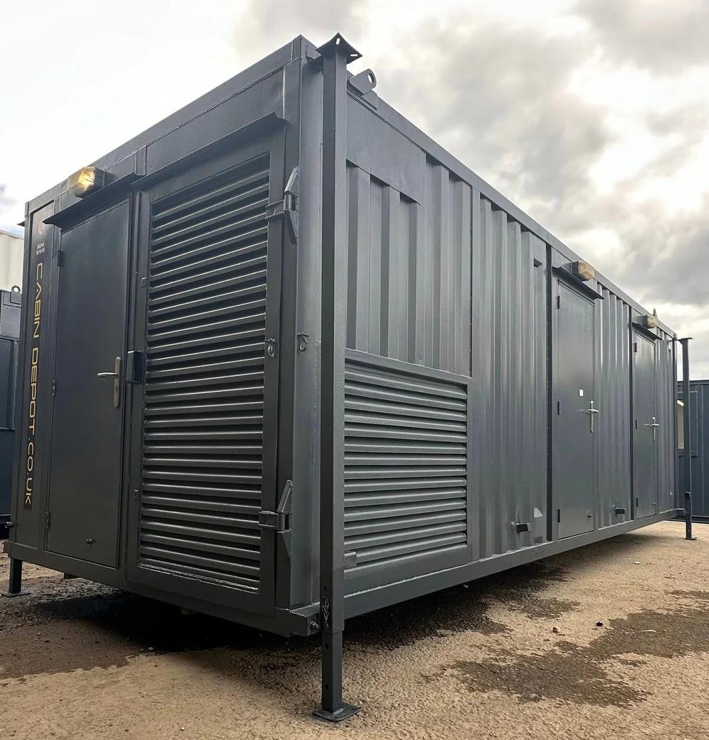 Oficina, Cantina, Aseo | Generador 10KVA | No 944 Bienestar estático | 24x9Ft | Cabina antivandalismo