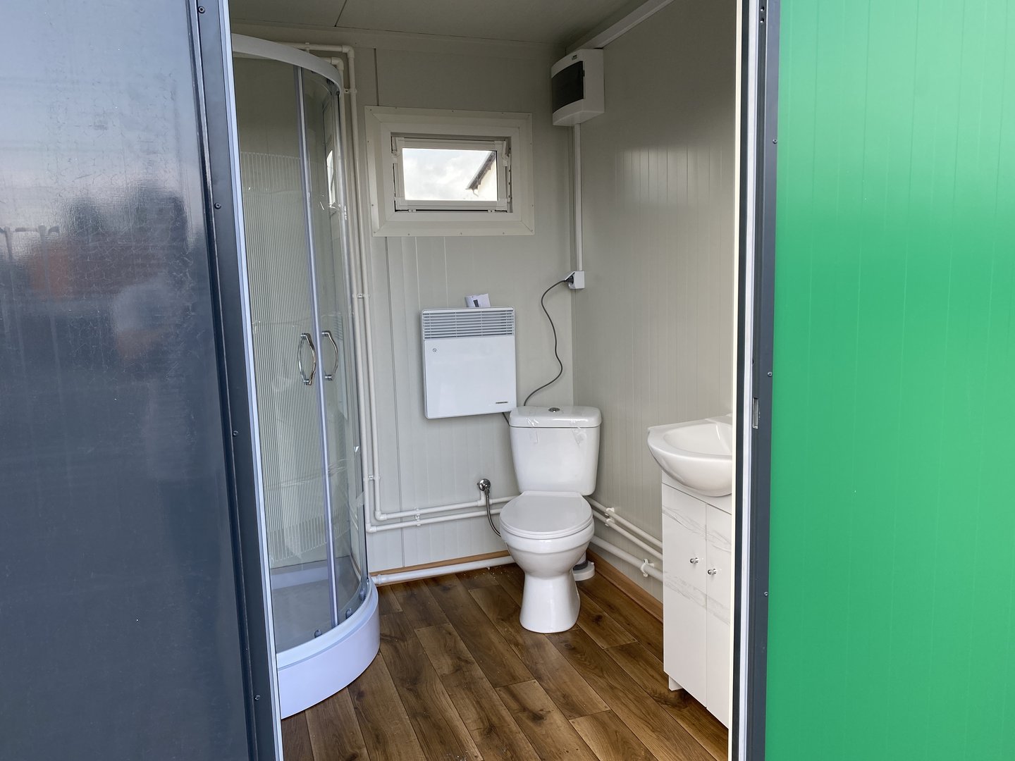 Contenedor de ducha 4x2M - alquiler, compra/arrendamiento posible