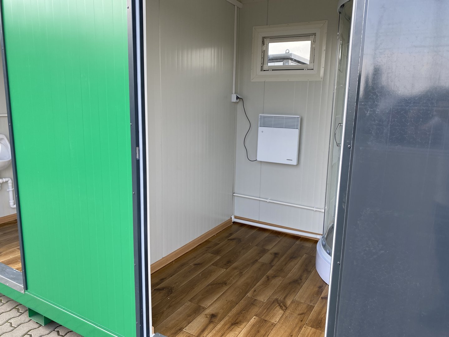 Contenedor de ducha 4x2M - alquiler, compra/arrendamiento posible