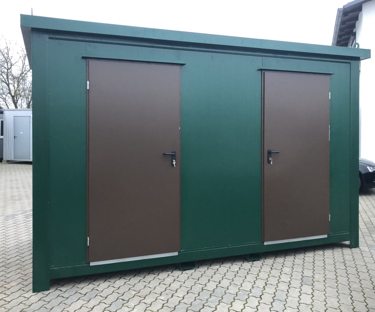 Contenedor de ducha de 4x2 metros