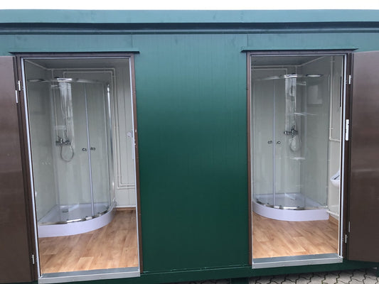 Contenedor de ducha de 4x2 metros