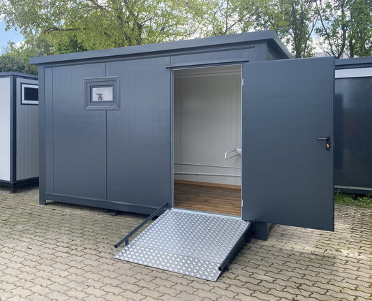 Contenedor de inodoro para discapacitados discapacitados inmediatamente