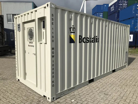 CONTENEDOR MARÍTIMO MODIFICADO DE 20 PIES (IVA INCLUIDO)