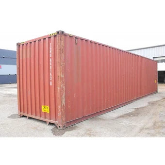 CONTENEDOR MARÍTIMO HIGH CUBE PALET ANCHO 40 PIES CLASE B USADO (IVA INCLUIDO)