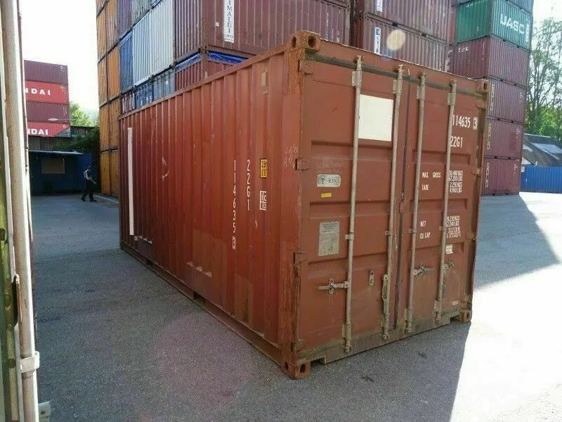 CONTENEDOR MARÍTIMO DE ENVÍO USADO DE 20 PIES (IVA INCLUIDO)