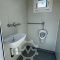 Contenedor sanitario con 2x WC y 2x lavabo: