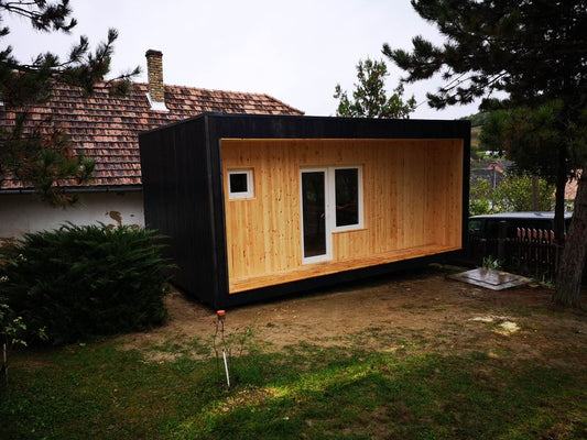 Casa móvil preparada para el invierno