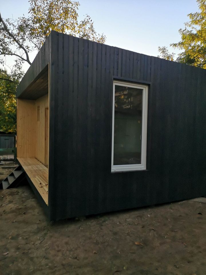 Casa móvil preparada para el invierno