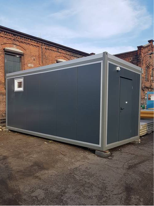 Contenedor sanitario y social