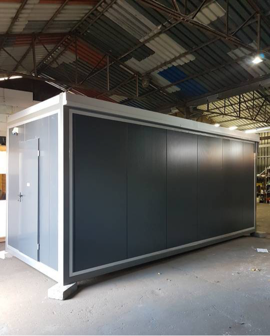 Contenedor sanitario y social