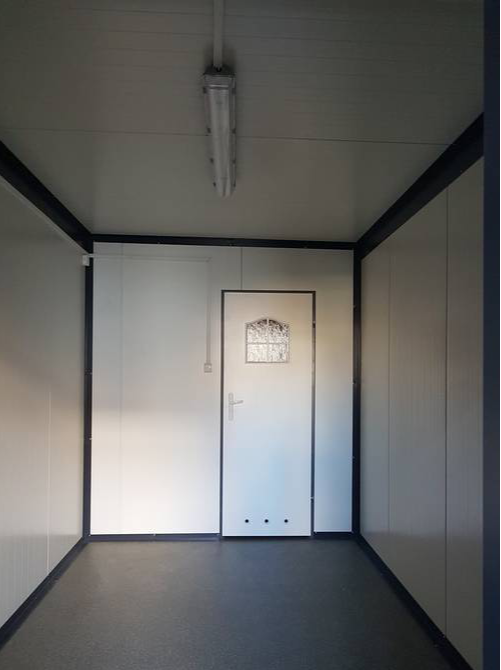 Contenedor sanitario y social