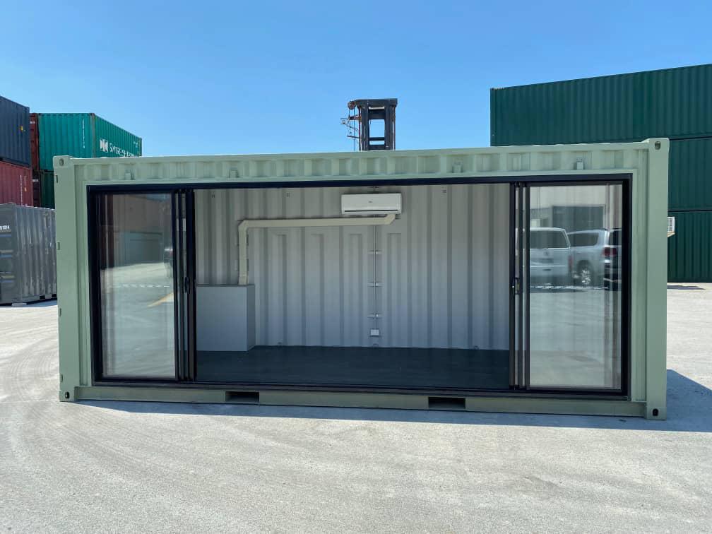 Nuevo contenedor de oficina de 20 pies