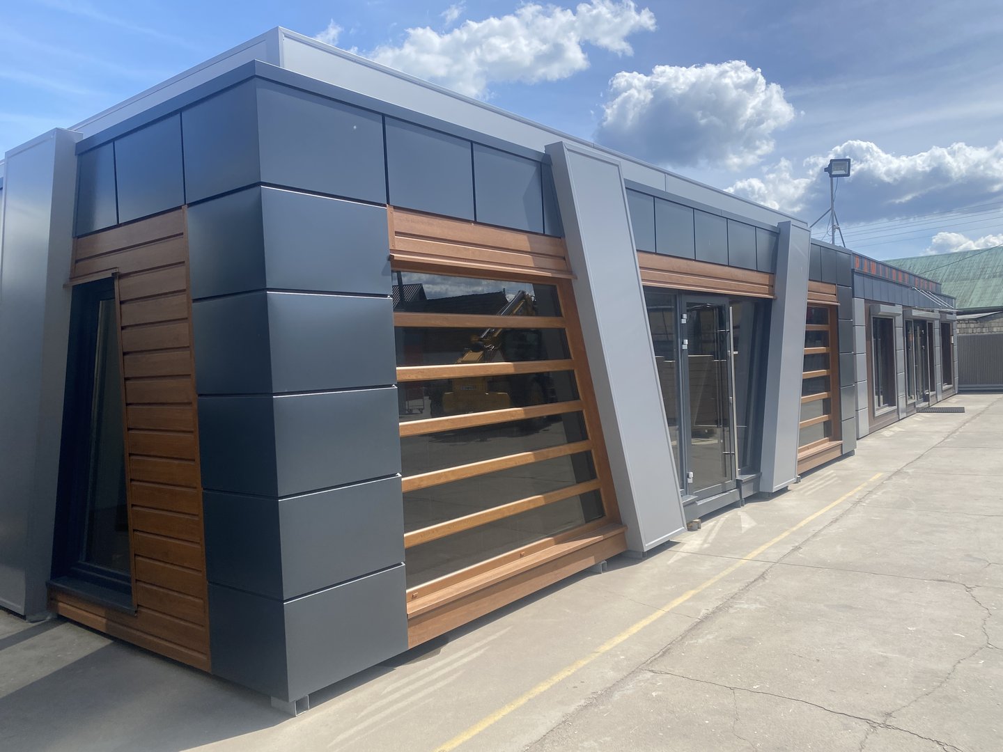 Contenedor de oficina tipo "Dublin10,00m x 6,00M