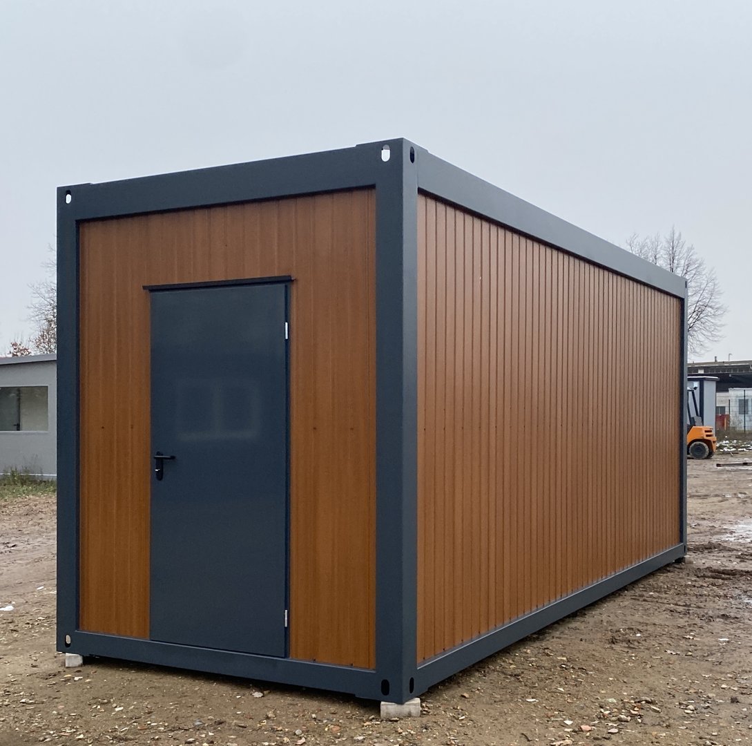 Contenedor de oficina premium apilable 6,00 x 2,43m