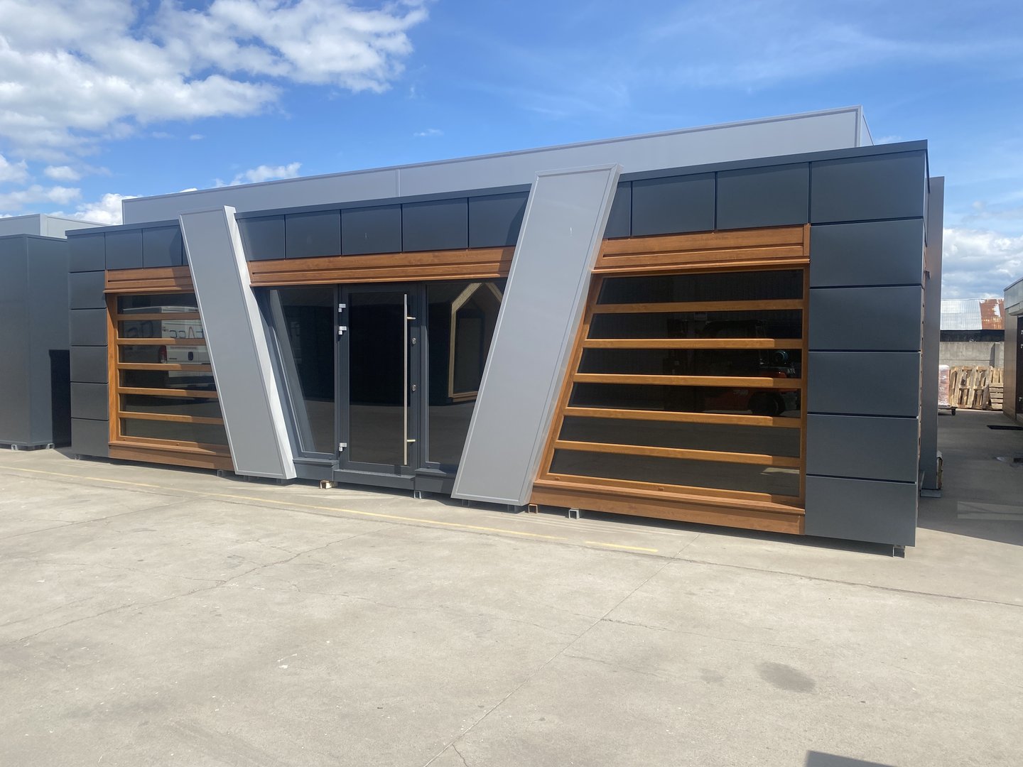 Contenedor de oficina tipo "Dublin10,00m x 6,00M