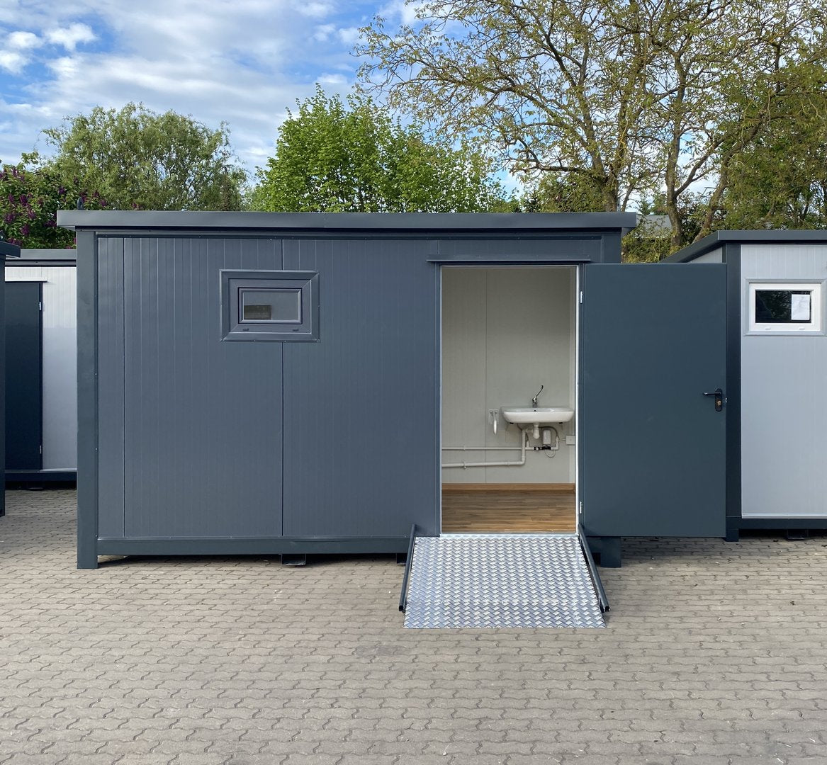 Contenedor de inodoro para discapacitados discapacitados inmediatamente