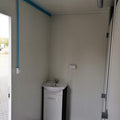 Remolque WC con doble WC 6x2,40 metros.