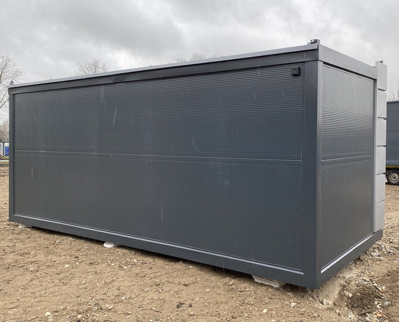 Contenedor de tienda/sala de ventas/contenedor de oficina tipo casa de jardín "Linz"