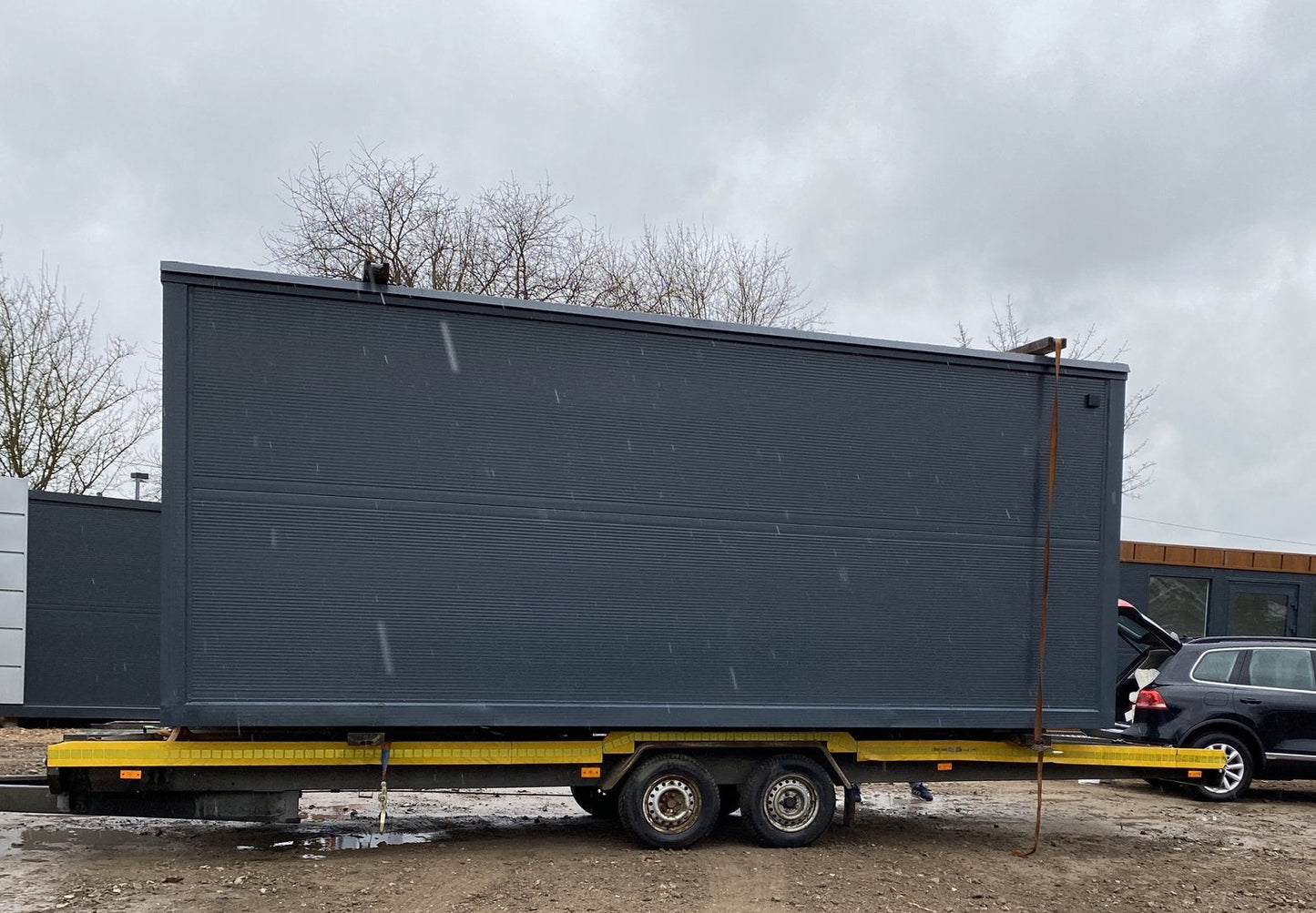 Contenedor de tienda/sala de ventas/contenedor de oficina tipo casa de jardín "Linz"