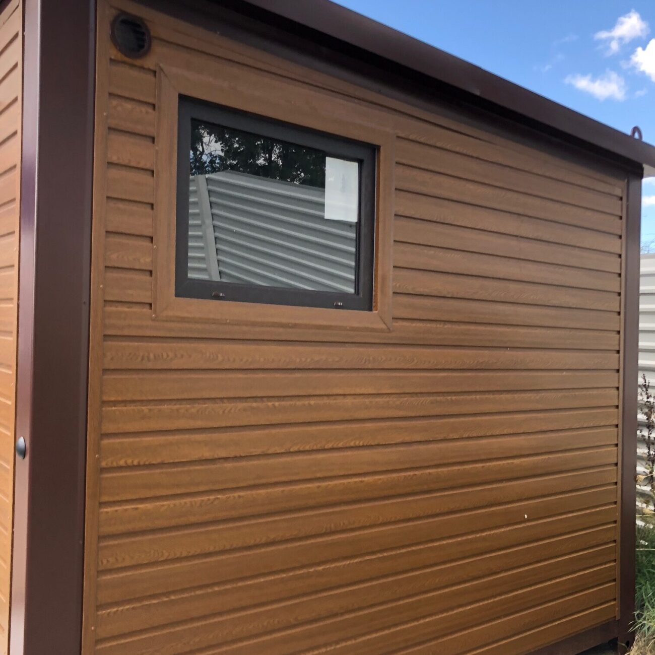 Contenedor de panel sándwich con aseo, aseo para discapacitados, 6,00×3,00