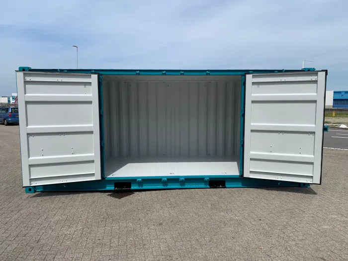 CONTENEDOR MARÍTIMO NUEVO 20 PIES CON LATERALES ABIERTOS (IVA INCLUIDO)
