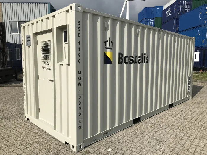 CONTENEDOR MARÍTIMO MODIFICADO DE 20 PIES (IVA INCLUIDO)