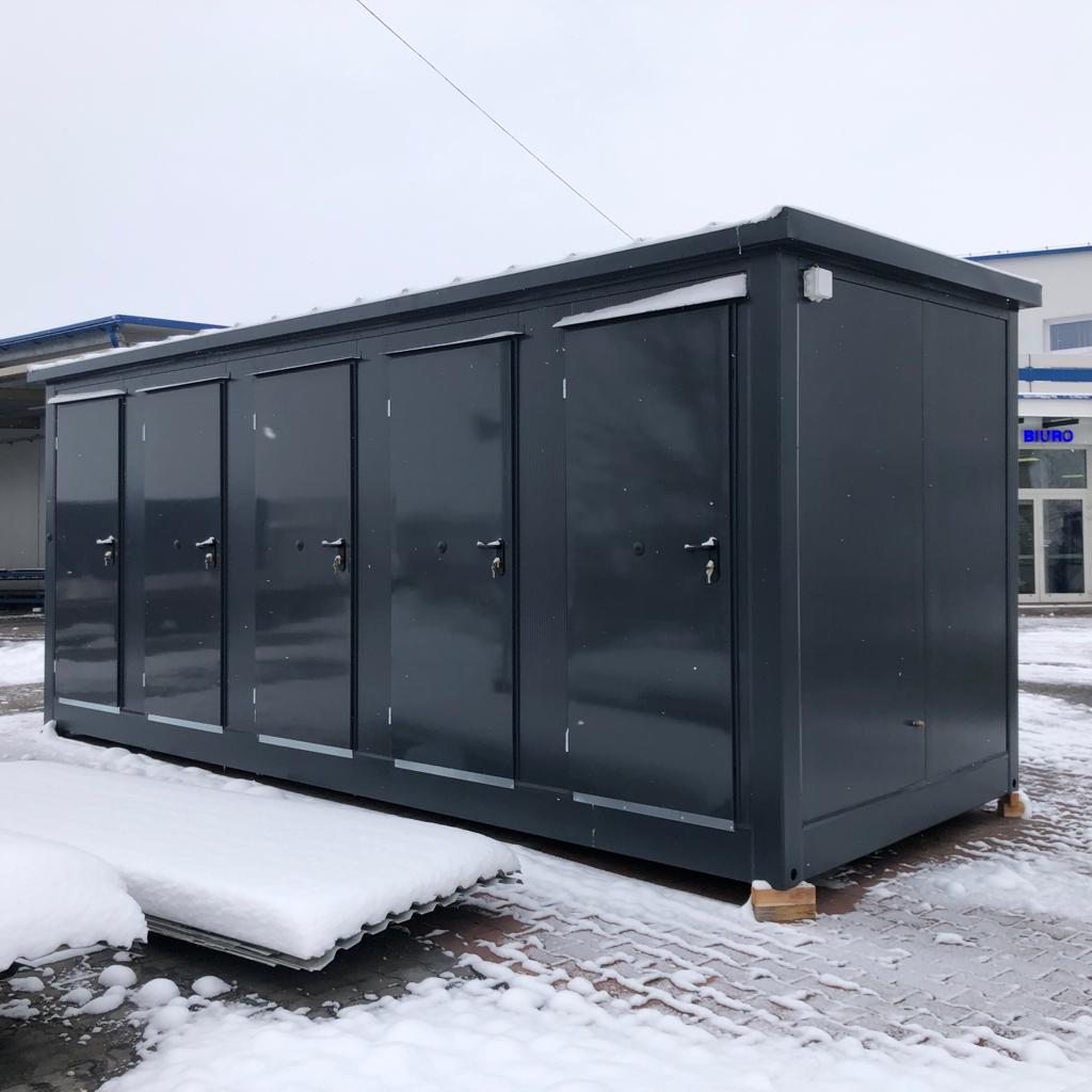 Contenedor sanitario 6,00 m x 2,40 m CE