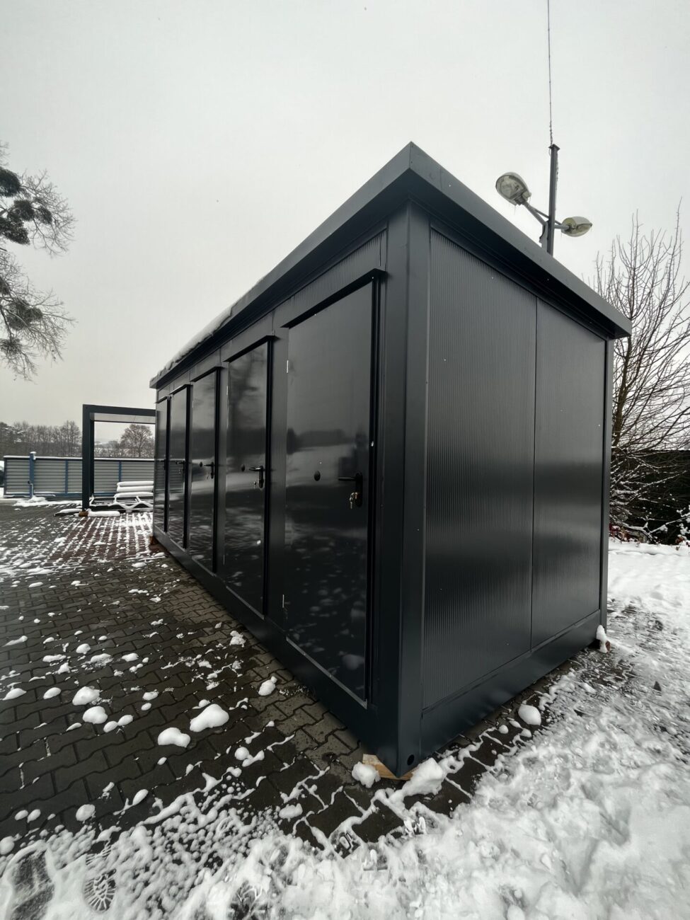 Contenedor sanitario 6,00 m x 2,40 m CE