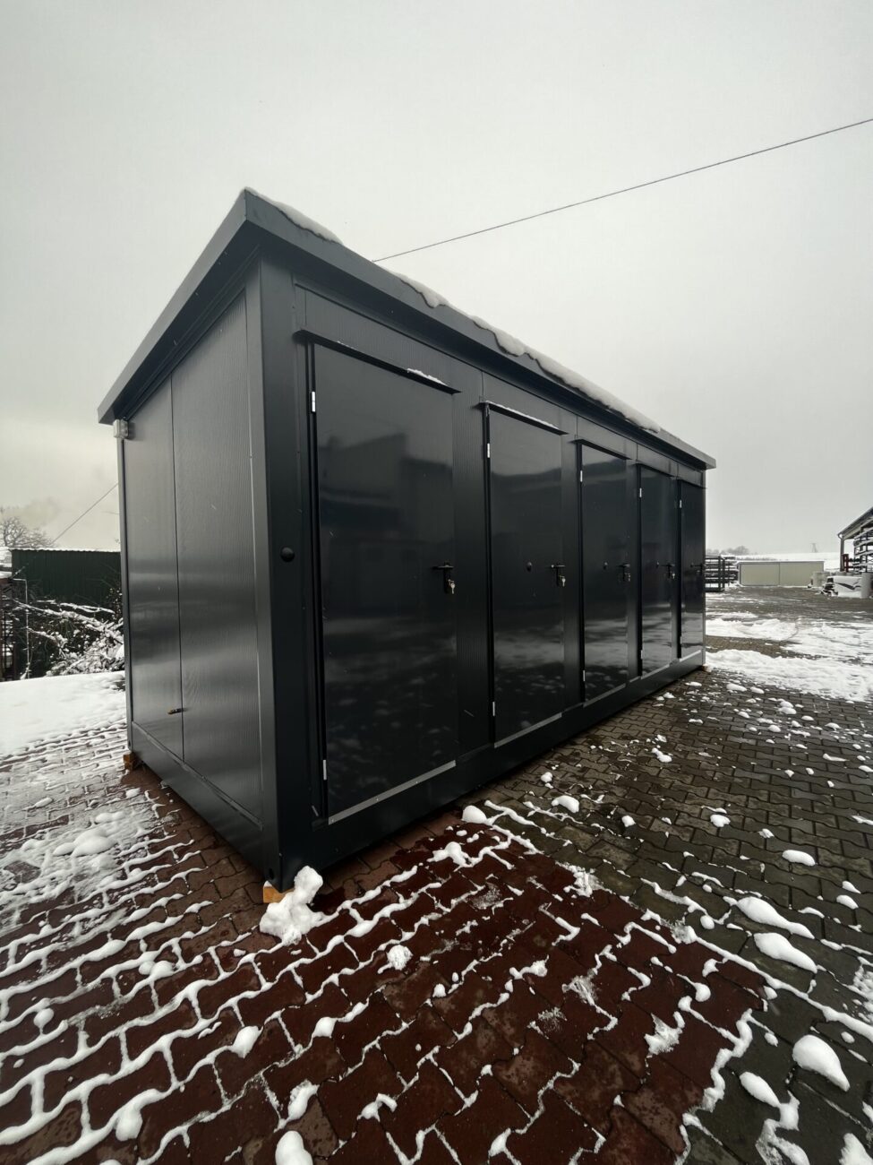 Contenedor sanitario 6,00 m x 2,40 m CE