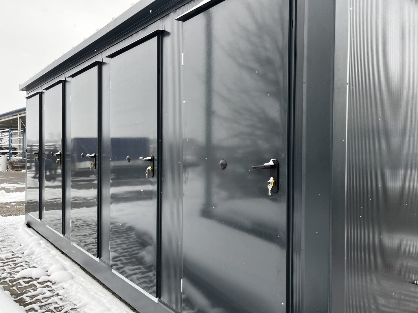 Contenedor sanitario 6,00 m x 2,40 m CE