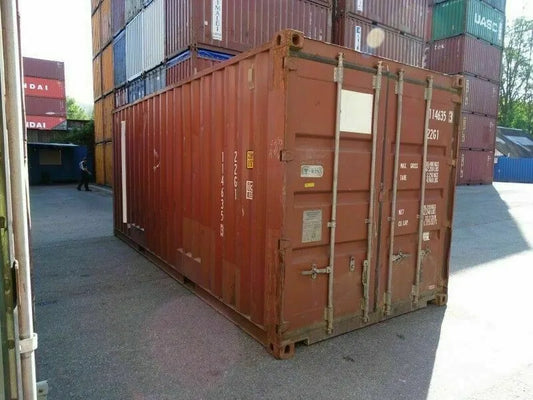 CONTENEDOR MARÍTIMO DE ENVÍO USADO DE 20 PIES (IVA INCLUIDO)
